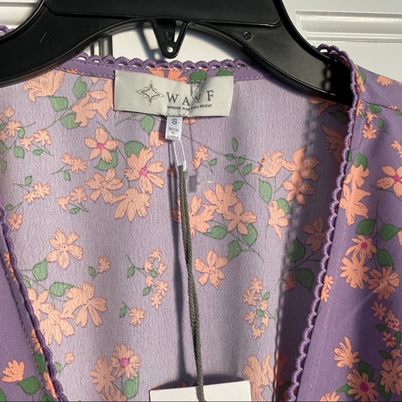 ⭐️ WAYF Delancy Smocked Waist Mini Dress - Picture 8 of 10